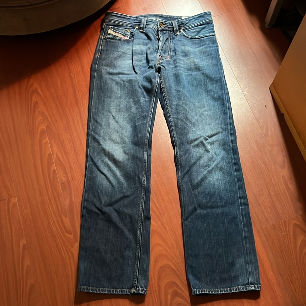 Diesel “Larkee”‎ Blue Relaxed Jeans with Vintage Appeal 31/32. Mens